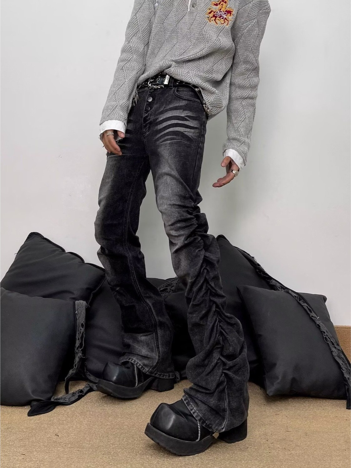 Męskie jeansy w stylu retro, d – Streetwear Brand Denim recenzja i cena
