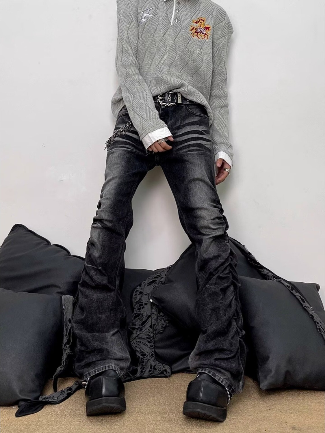 Męskie jeansy w stylu retro, d – Streetwear Brand Denim recenzja i cena
